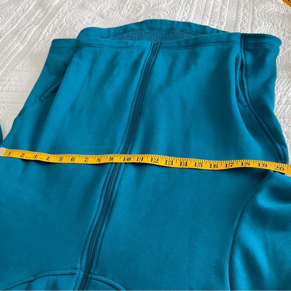JOE FRESH, TEAL FLEECED JACKET, SIZE: L/G - Picture 5 of 10
